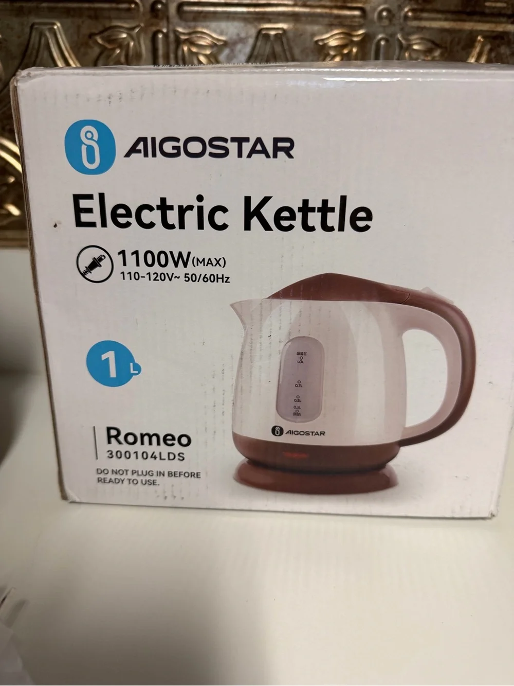 Aigostar Electric Kettle Romeo 1L